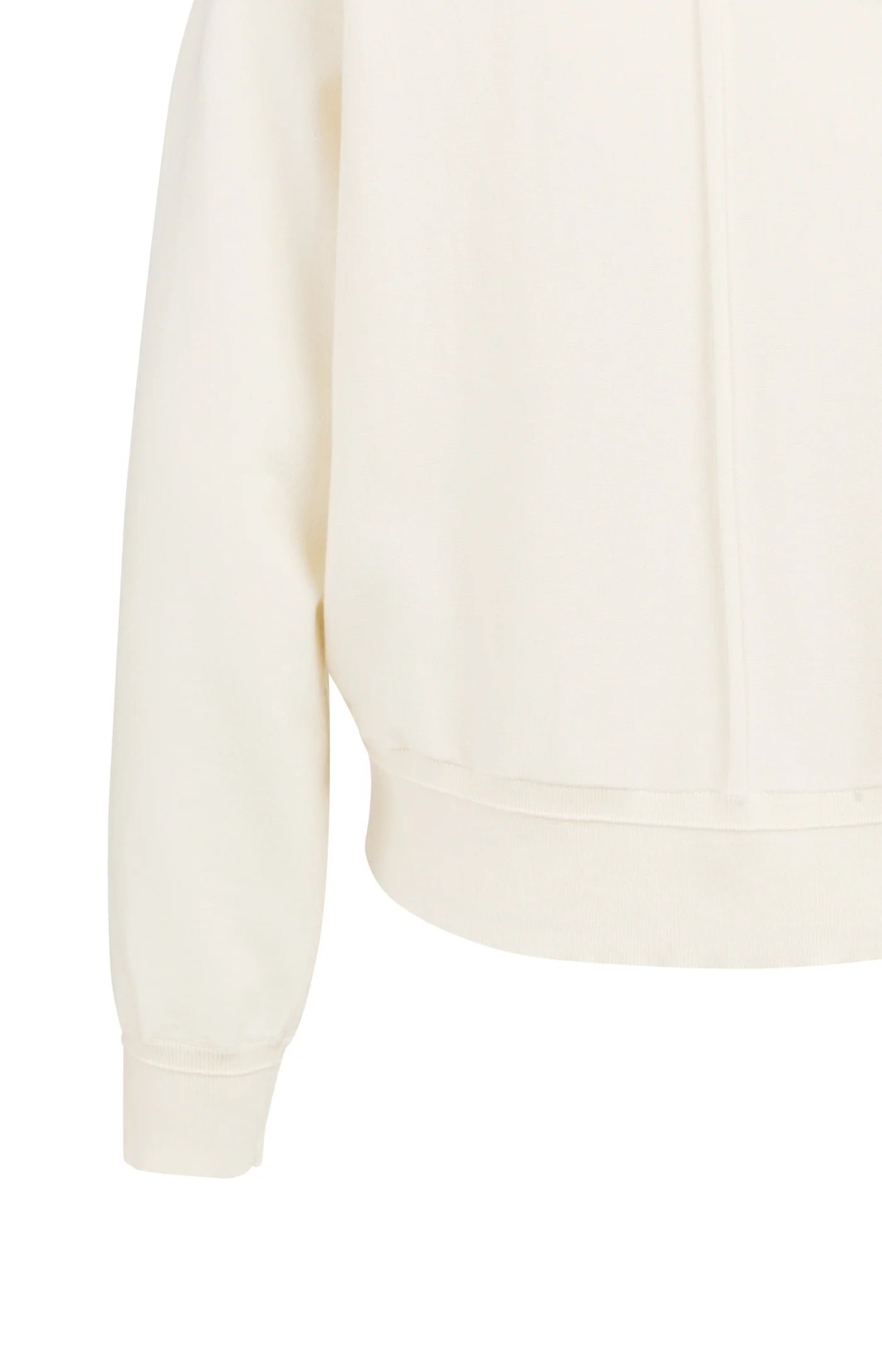 YAYA Sweater Met Vleermuismouwen En Subtiele Naaddetails Ecru