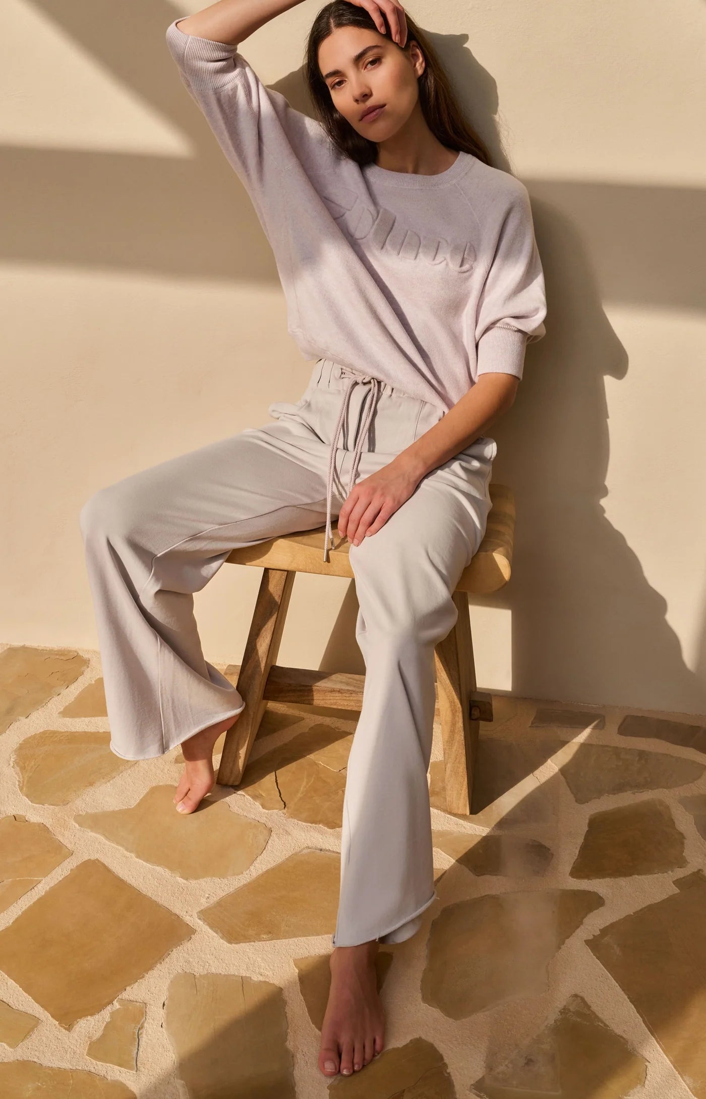 Yaya Jersey Trousers Drawcord