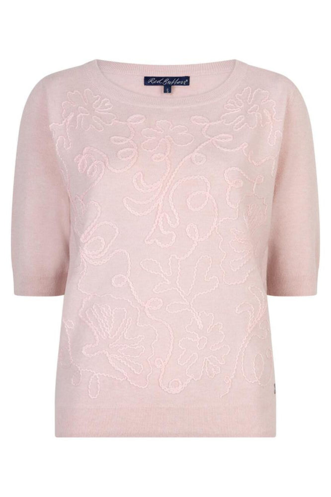 Red Button Sweet Ribbon Blossom