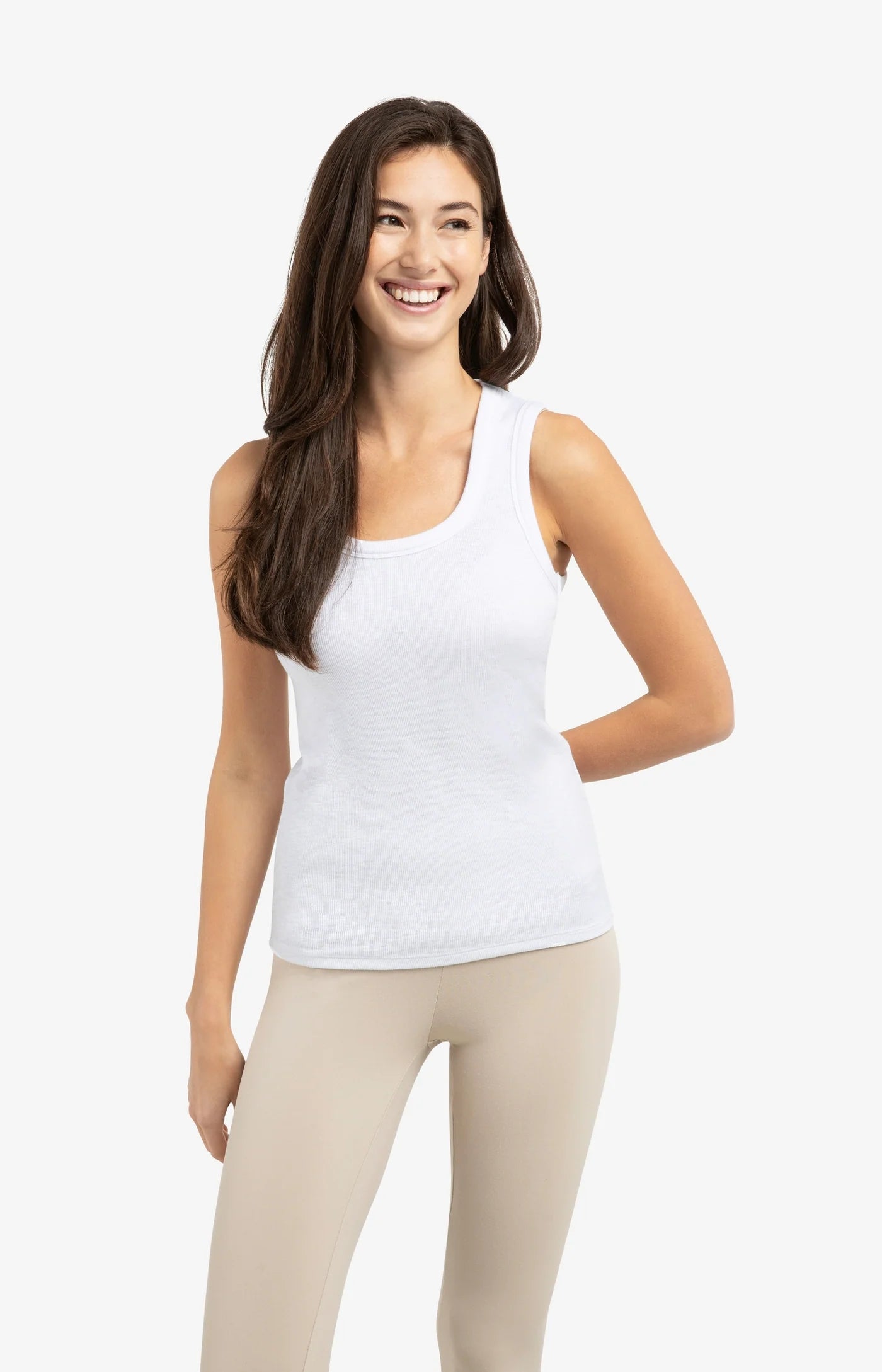 Yaya Ribbed Single Pure With