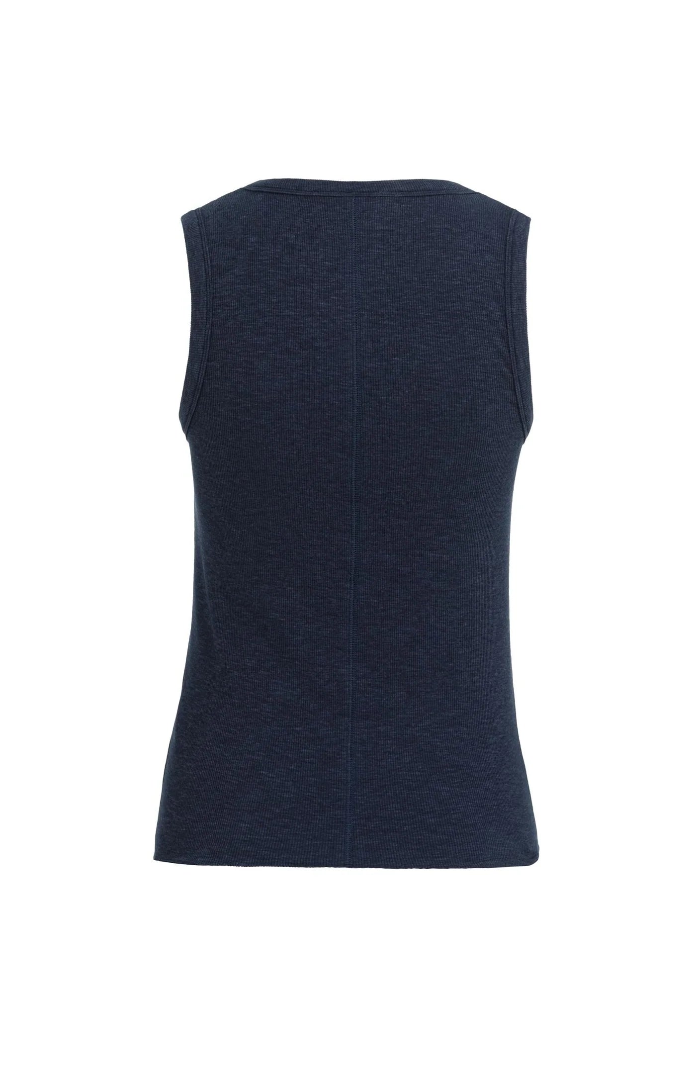 Yaya Ribbed Singel Navy Blue