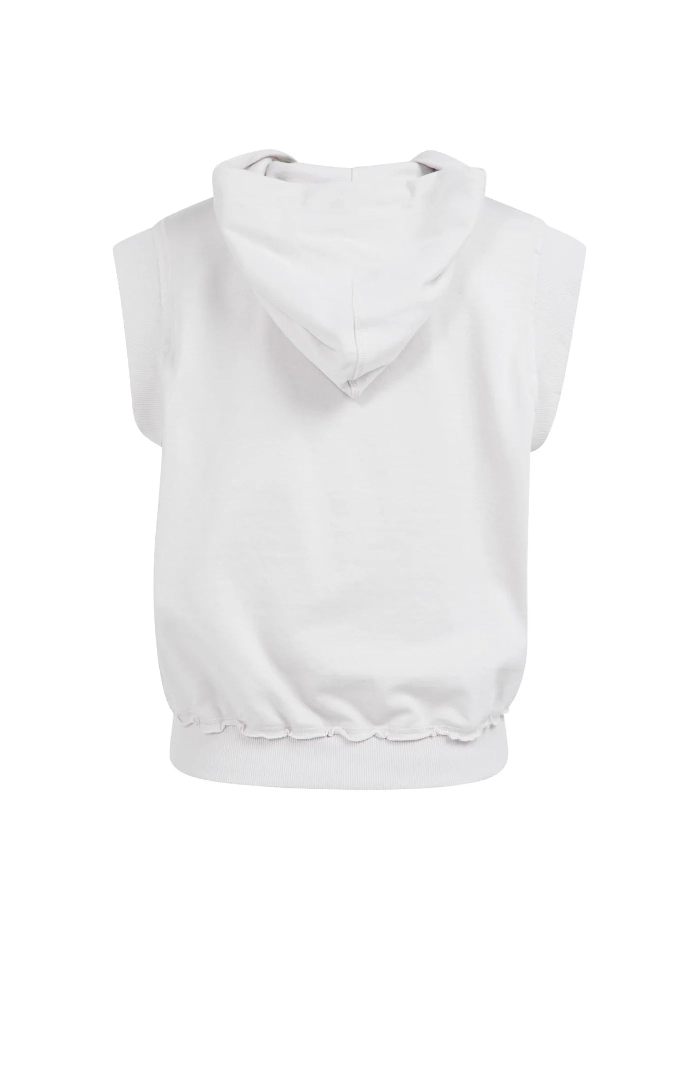 Yaya Sleeveless Hoodie gray
