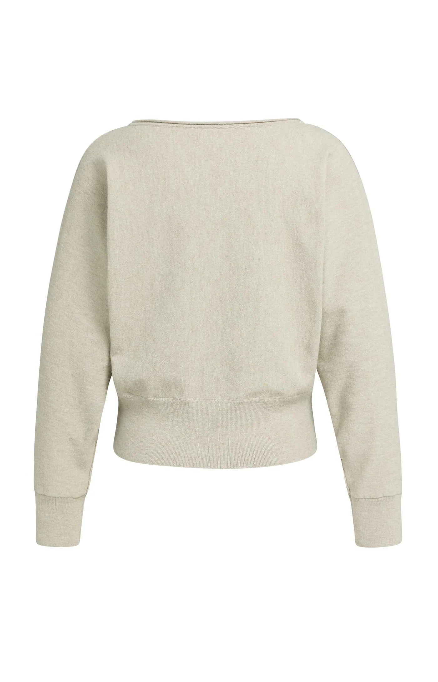 YAYA Trui Boothals En Lange Mouwen Grey